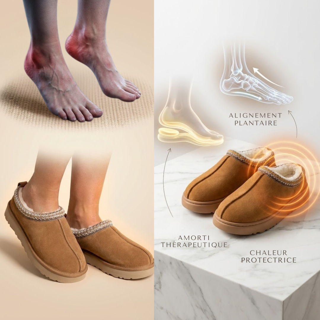 Vos pieds souffrent en silence - voici la solution anti-froid & anti-douleur.